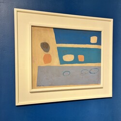 P 359 OB abstract composition with monogram M.B 53