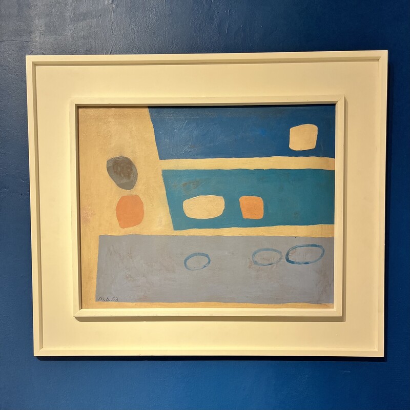 P 359 OB abstract composition with monogram M.B 53