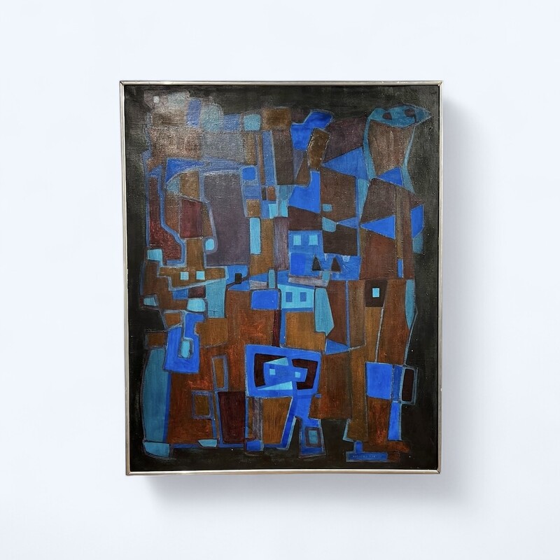 P 360 CK abstract composition by Carlo de Roover, 1963