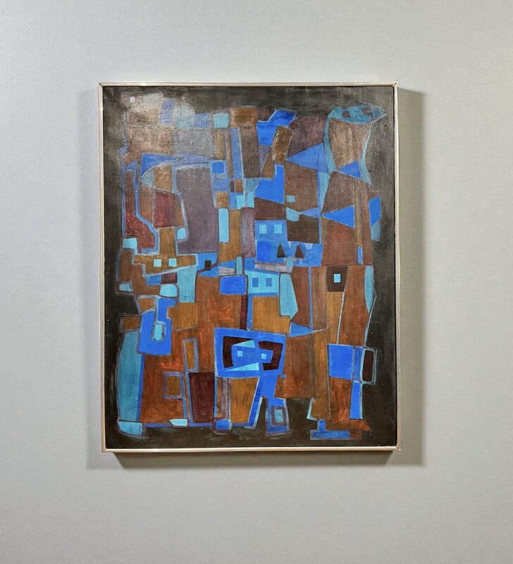 P 360 CK abstract composition by Carlo de Roover, 1963