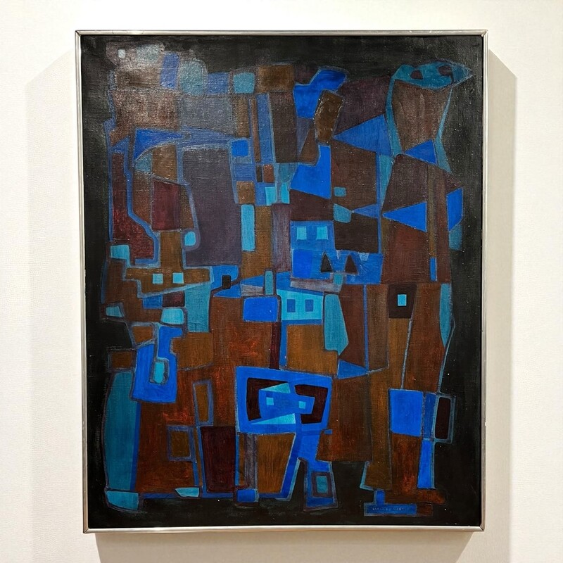 P 360 CK abstract composition by Carlo de Roover, 1963