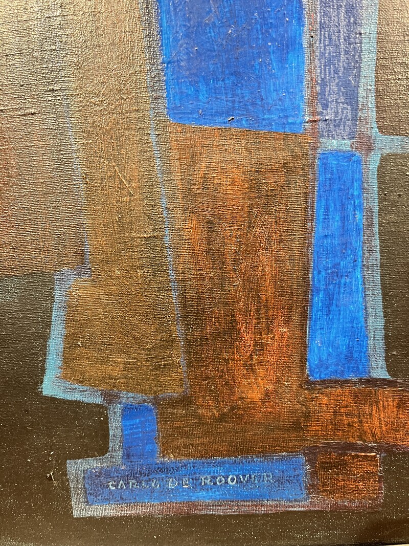 P 360 CK abstract composition by Carlo de Roover, 1963