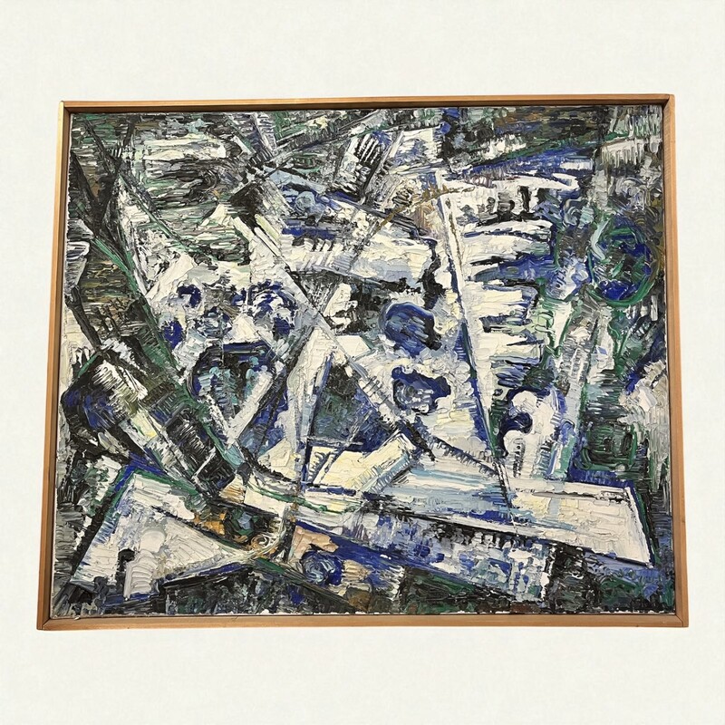 P 363 AS  Expressionist painting, 1950’s