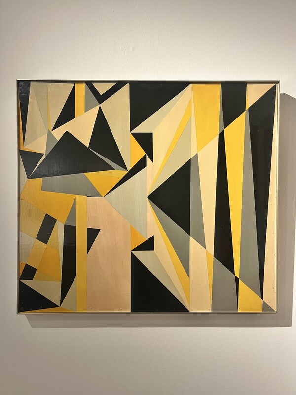 P 366 CK abstract composition, unknow artist, 1970’/