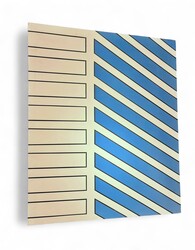 P 374 OB abstract painting by P Bogaerts, 1969