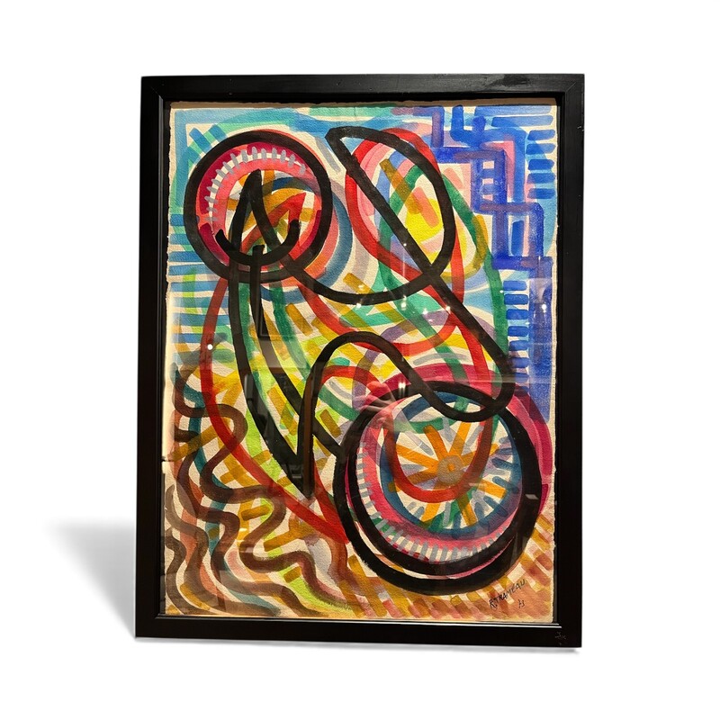 P 380 PL painting signed R Trameau 73