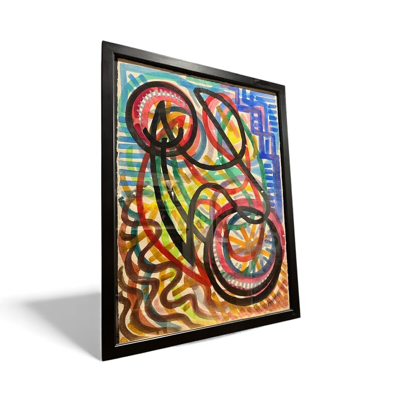 P 380 PL painting signed R Trameau 73