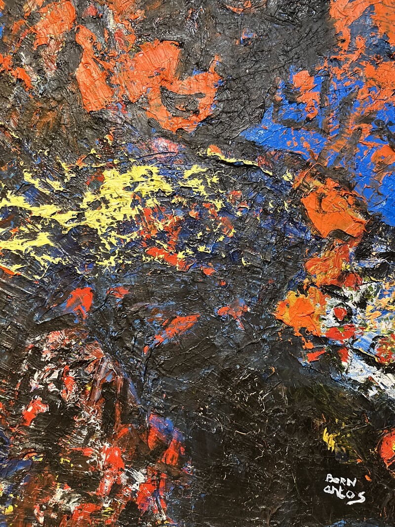 P 394 TH abstract composition by Bern Antos