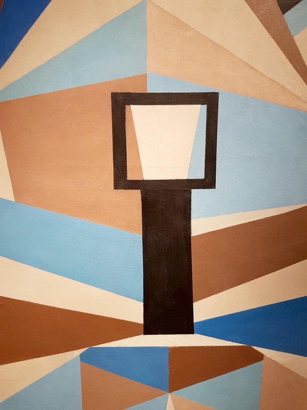 P 40 AS Geometrical abstraction by Jean Boquet Ca 1955
