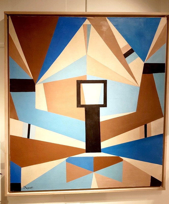 P 40 AS Geometrical abstraction by Jean Boquet Ca 1955