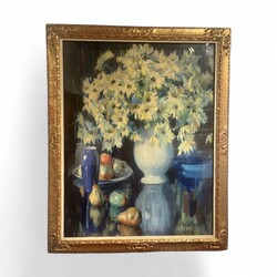 P 895 CK watercolor signed by Jules Van De Leene