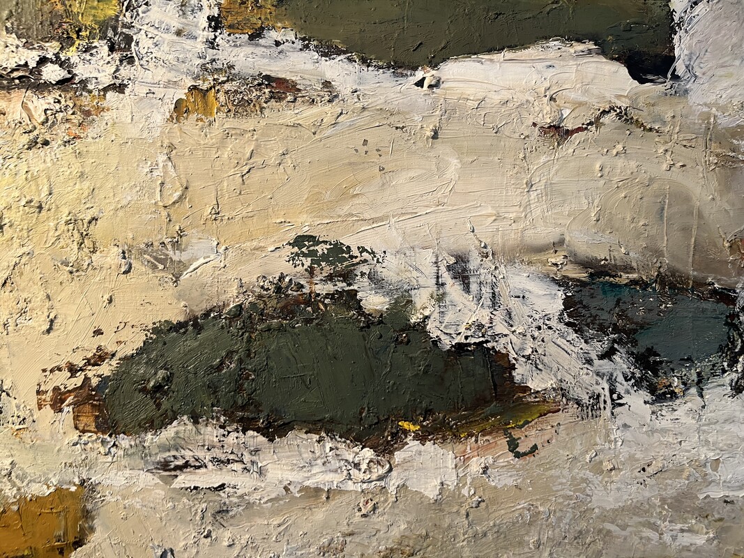 P 900 TH abstract composition signed and dated, 1969