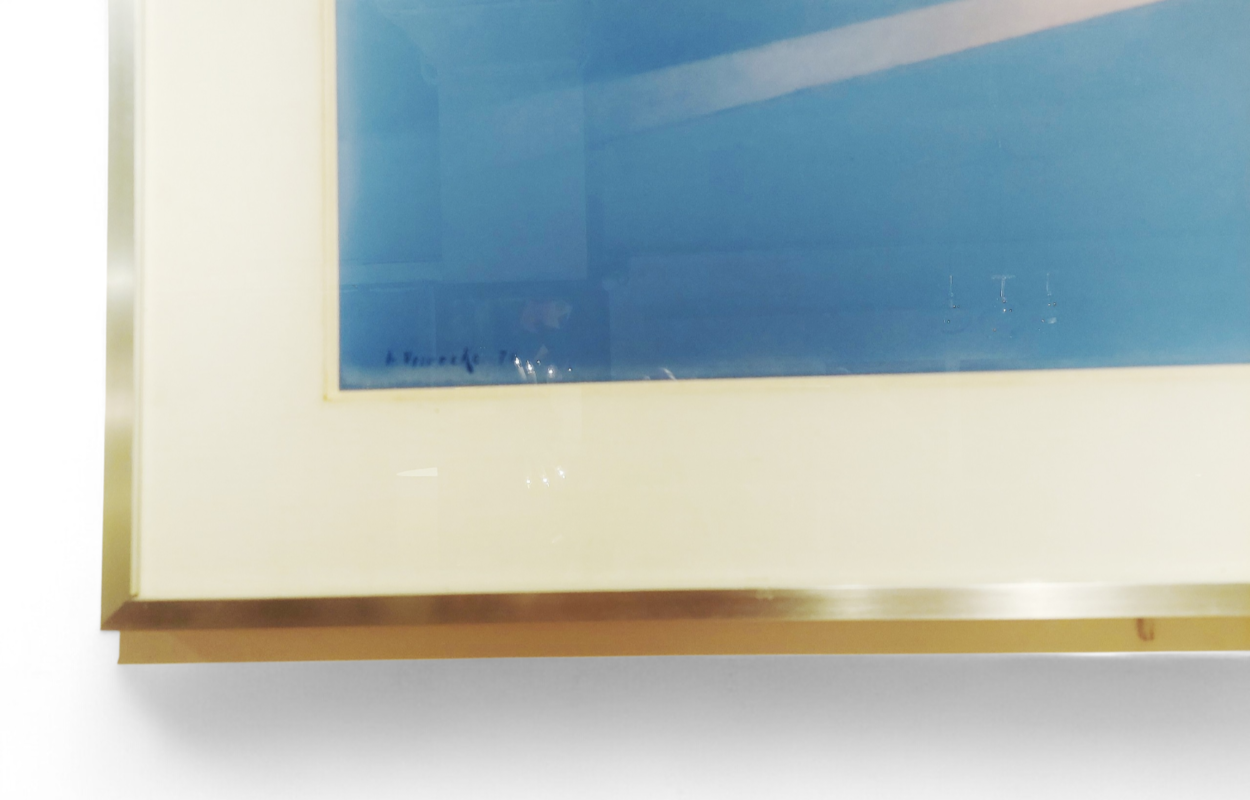 P 901 AS oil on canvas by Armand Vereecke , Belgian school 1974