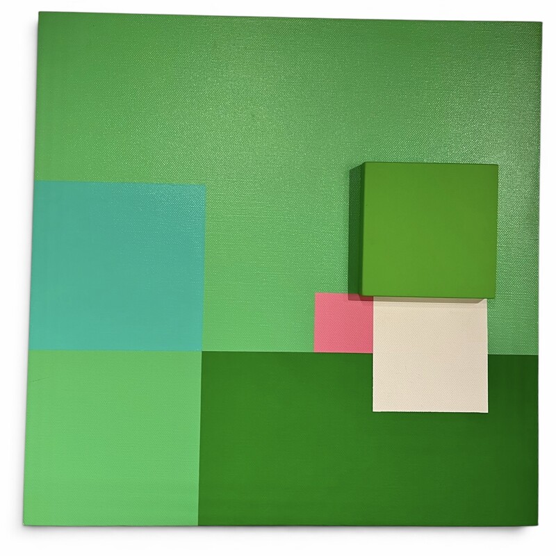 P 906 CK geometrical abstraction by Pal Horvath, 2002