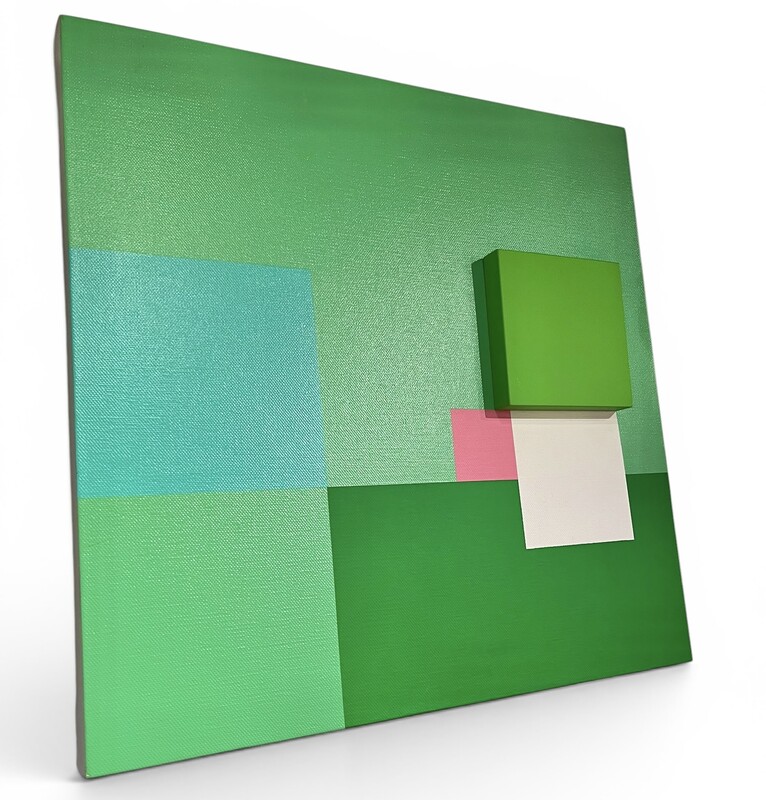 P 906 CK geometrical abstraction by Pal Horvath, 2002