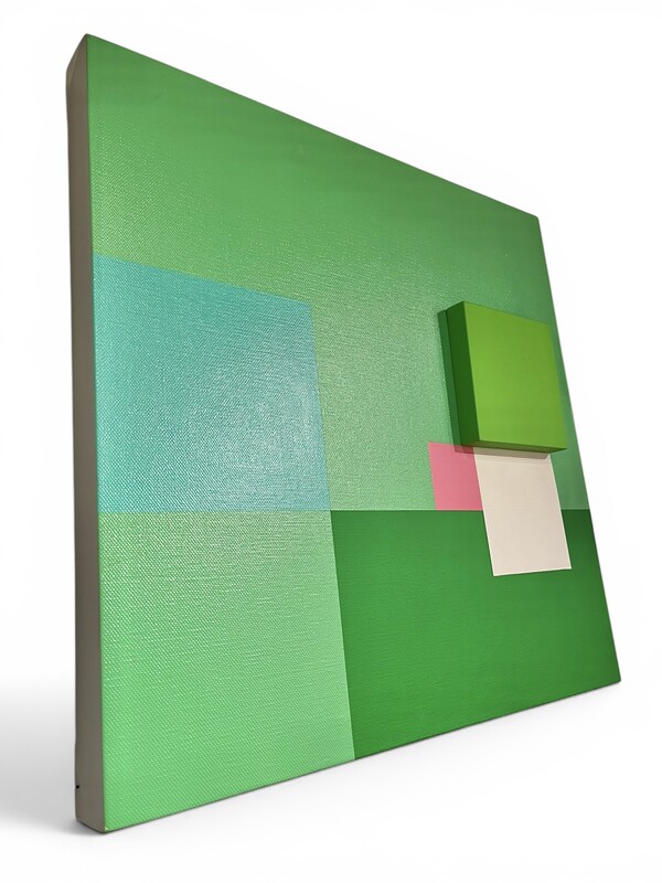 P 906 CK geometrical abstraction by Pal Horvath, 2002