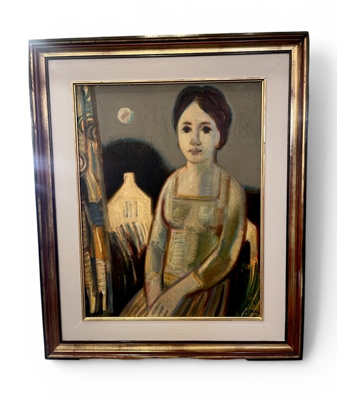P 908 AS portrait by Marcel Cockx, circa 1960