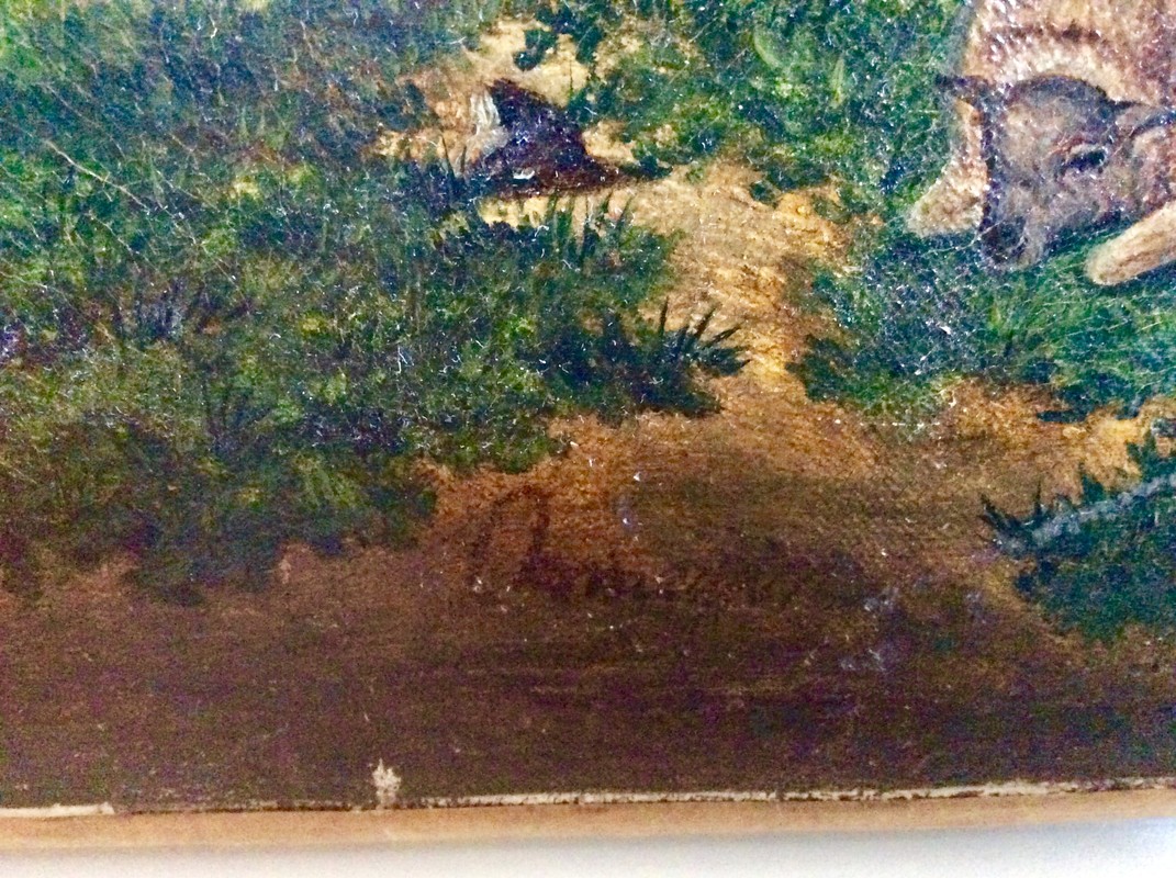 P112 AS HST Paul Balthazar Ommeganck « Scène bucolique »