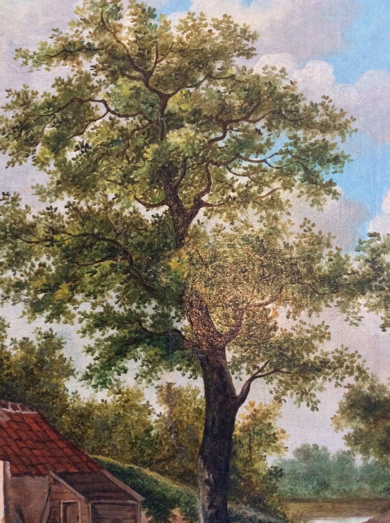 P112 AS HST Paul Balthazar Ommeganck « Scène bucolique »