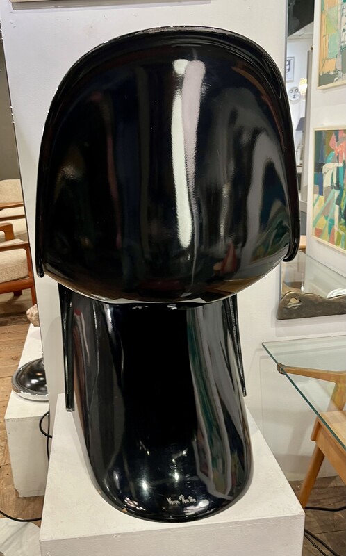 S 134 RS Verner Panton black chair 
