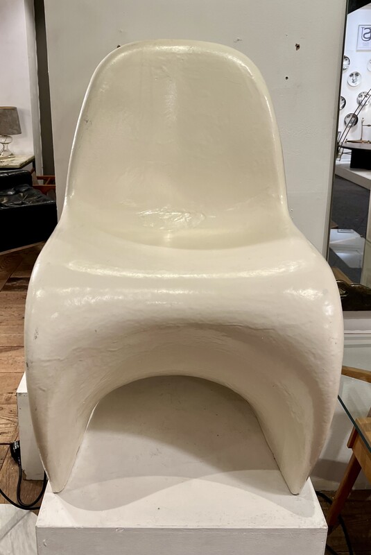 S 158 RS prototype chair att to Verner Panton 