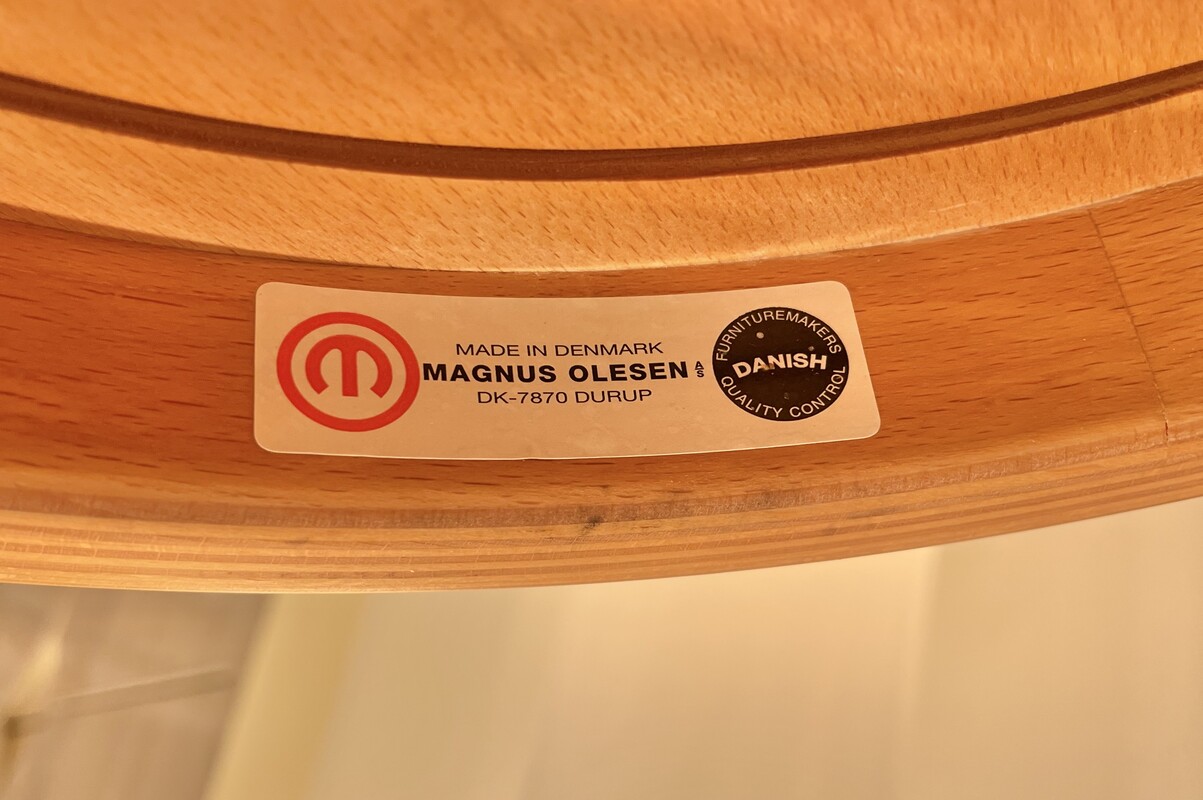 S 175 YOURI set of 60 Magnus Olesen chairs, 1980’s