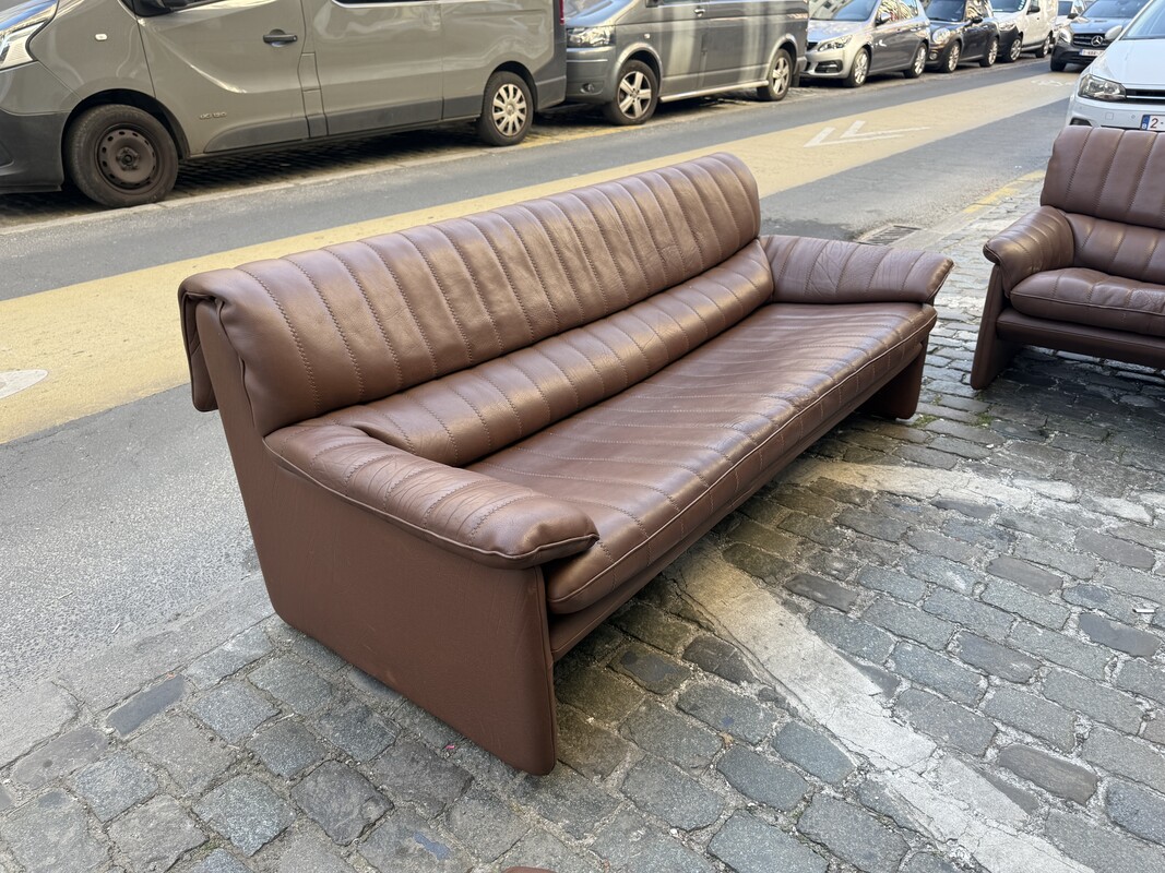 S 243 AG De Sede DS 86 brown leather 