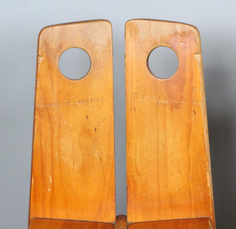 S 252 DAN pair of chairs by GILBERT MARKLUND for  Furusnickarn AB, Sweden 1970