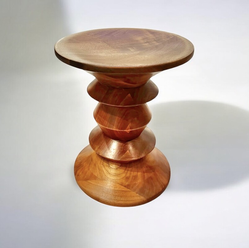 S 255 AV/AG Eames stool for Herman Miller