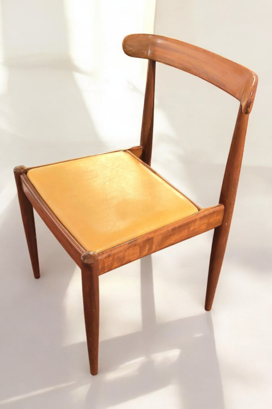 S 257 JC Set of 6 dining chairs by Alfred Hendrickx for Belform, Belgium 1960s