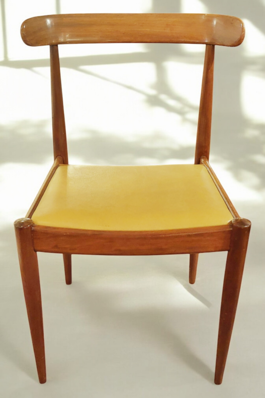 S 257 JC Set of 6 dining chairs by Alfred Hendrickx for Belform, Belgium 1960s