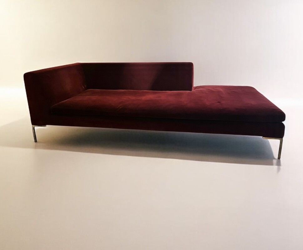 S 260 JFC large velvet sofa by B&B Italia