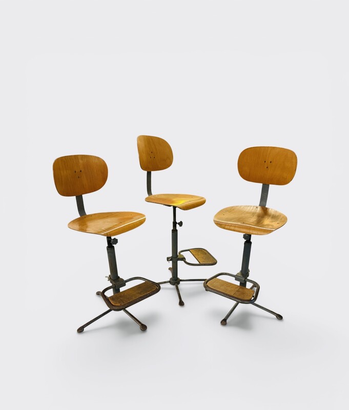 S 261 AG 3 industrial barstool 1950