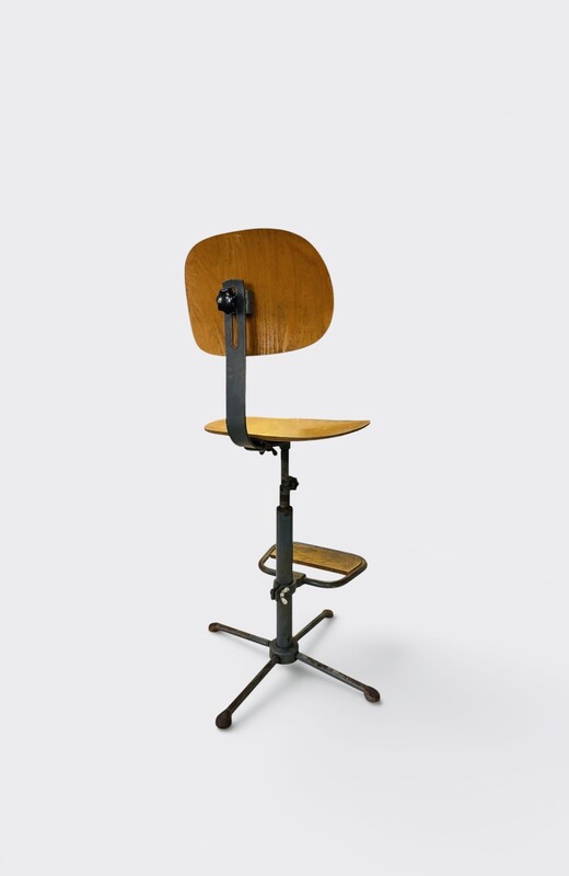S 261 AG 3 industrial barstool 1950