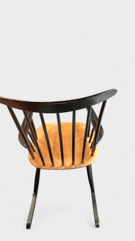 S 262 JC Scandinavian rocking chair by Lena Larson, 1960s