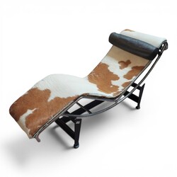 S 265 JC LC4 Lounge chair by Le Corbusier, nummered edition for Cassina