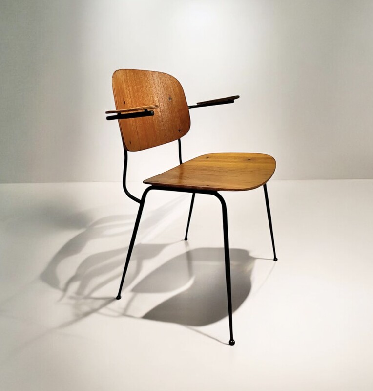 S 275 AG plywood armchair by Borge Morgensen, circa 1950