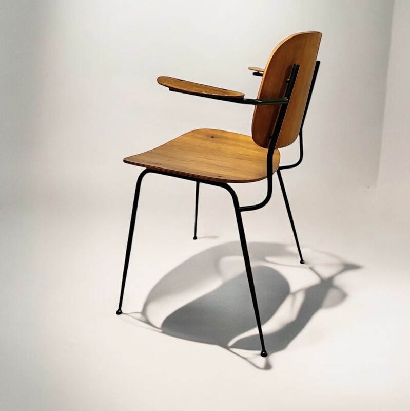 S 275 AG plywood armchair by Borge Morgensen, circa 1950