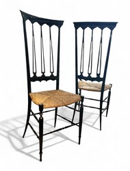 S 276 JFC pair of Charivari chairs 