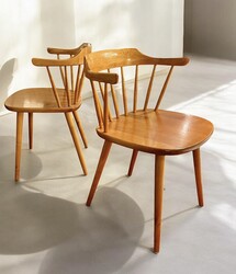 S 280 DO pair of Scandinavian armchairs