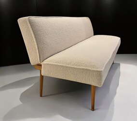 S 282 AV White 2 seats sofa - bed 