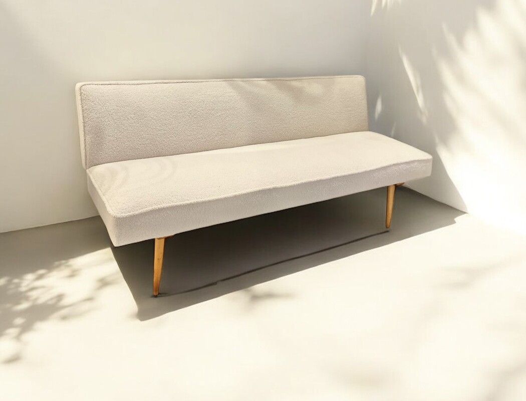 S 282 AV White 2 seats sofa - bed 