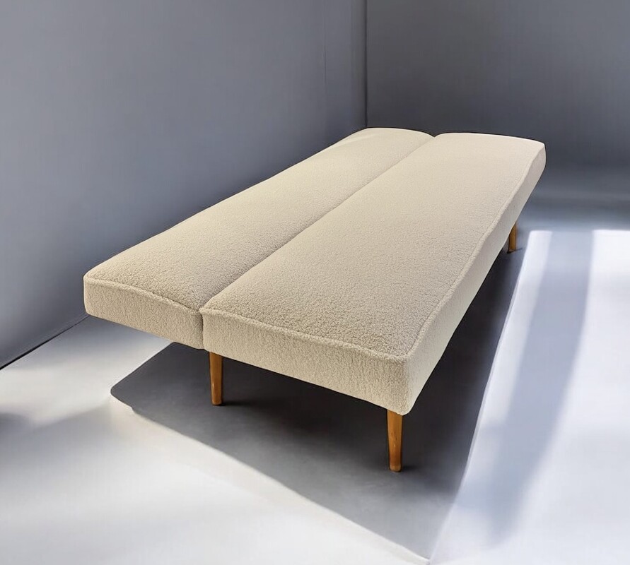S 282 AV White 2 seats sofa - bed 