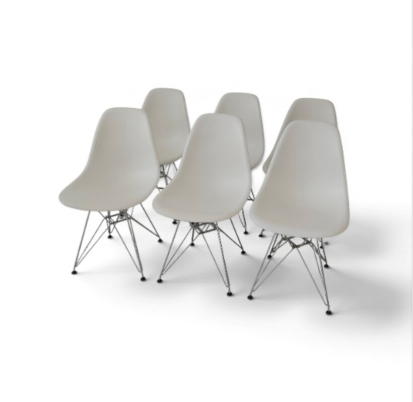 S 284 YO set 6 Chairs vitra for Eames