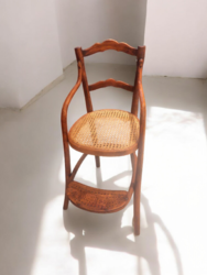 S 291 JC Gebruder Thonet Austria Children's Curved Beech Wood Chair Ca. 1900