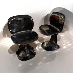S 294 AG Pair of chair by Pierre Paulin by boro Belgium 