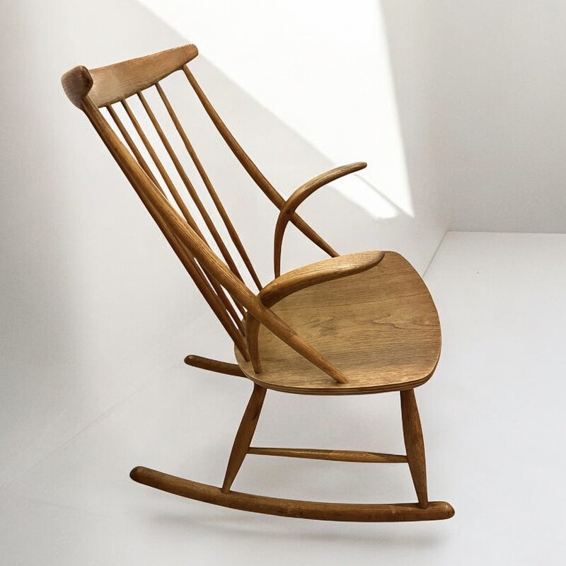 S 298 DS scandinavian Rocking chair 