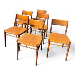 S 304 SC set of 12 scandinavian chairs 