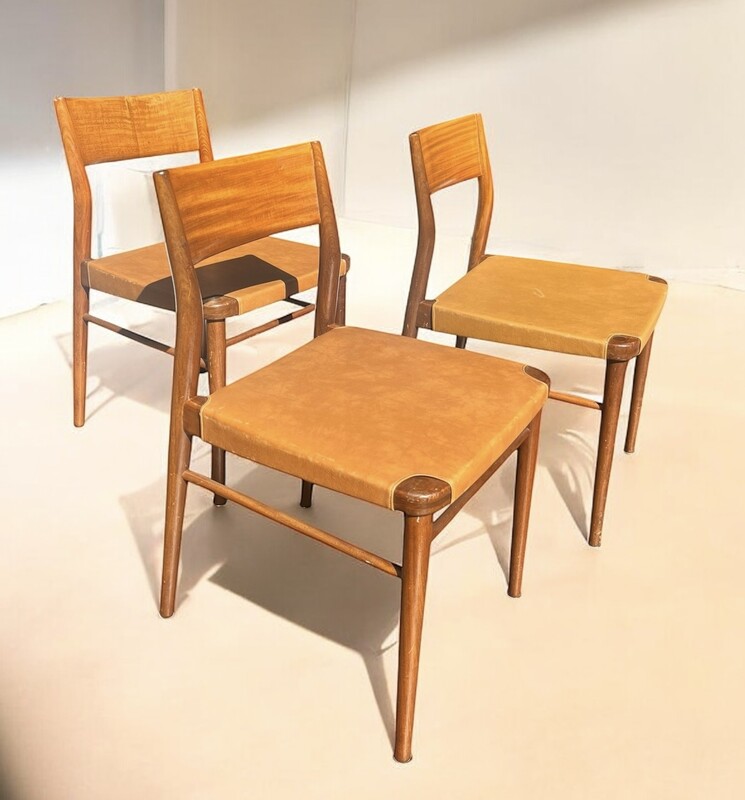 S 304 SC set of 12 scandinavian chairs 