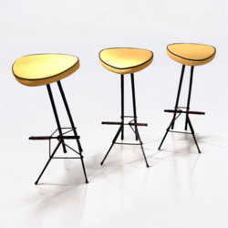 S 310 JC Set 3 bar stools by Willy Vander Meeren